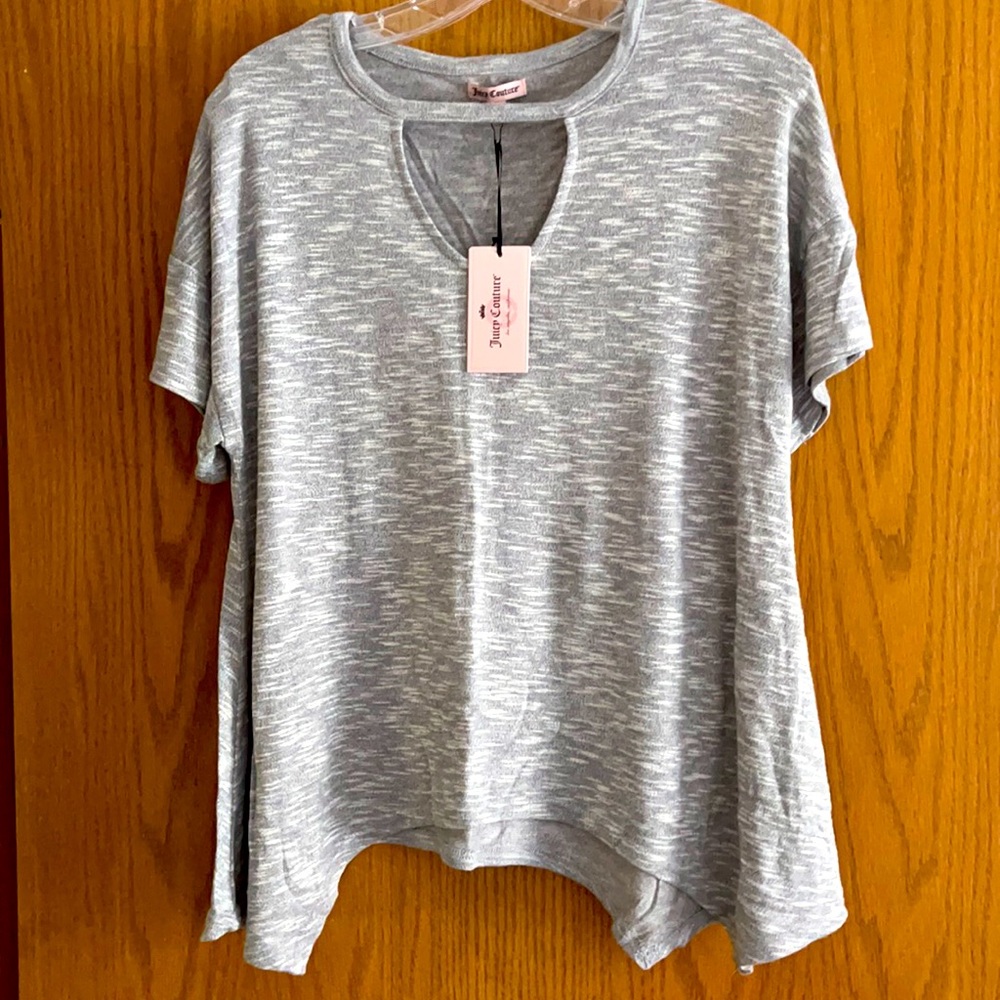 Brand New w/Tags! Juicy Couture Gray Shirt
